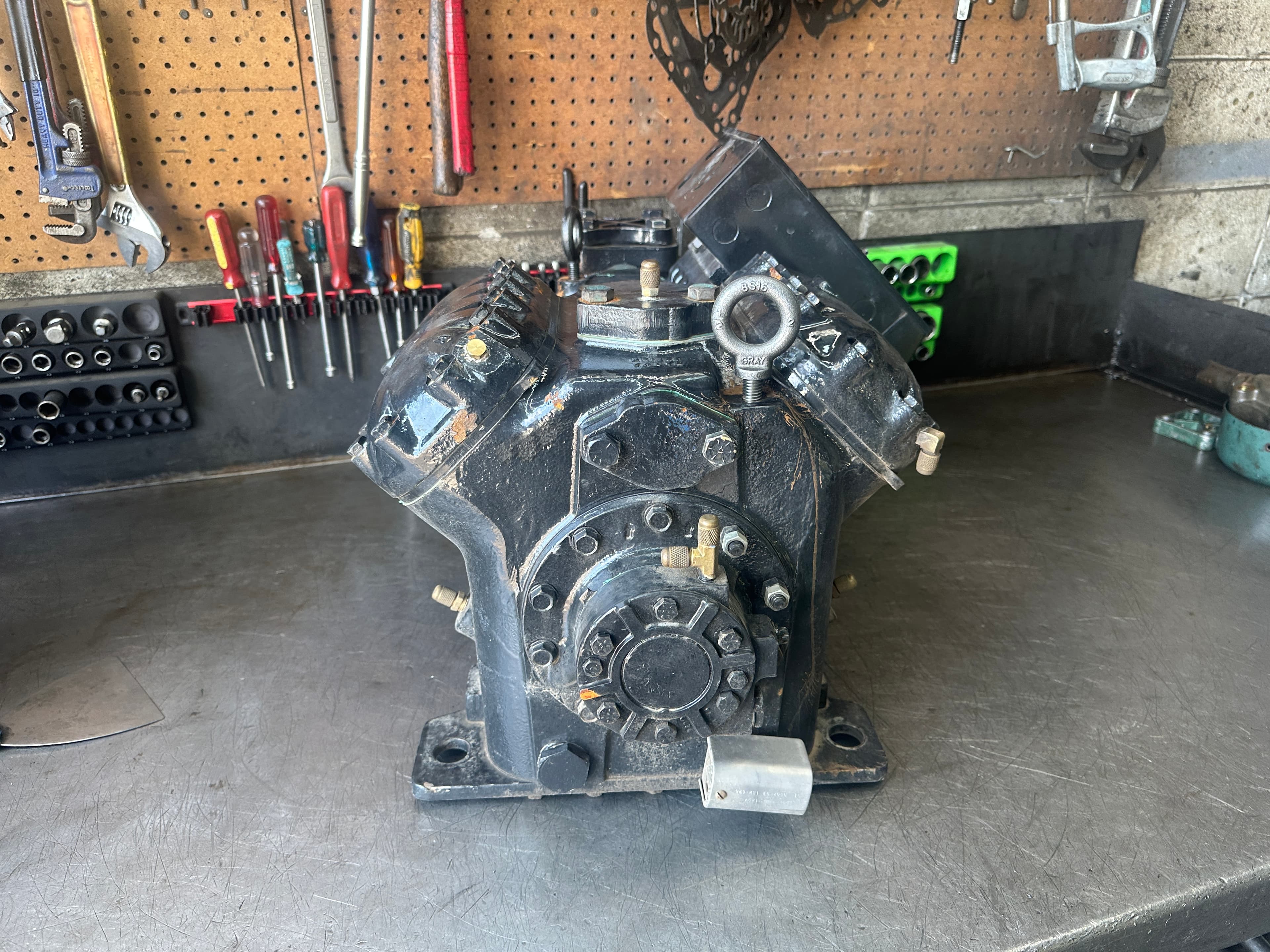 Intake & Inspection at the compressor remanufacturing facility